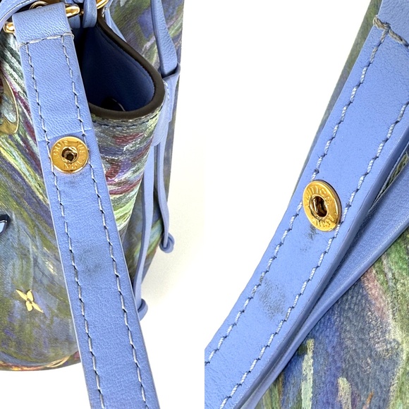 Sold on fashionreloved.com Louis Vuitton NeoNoe Monet Blue Masters  Bag - Picture 10 of 16